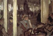 Edgar Degas, Women in open air cafe